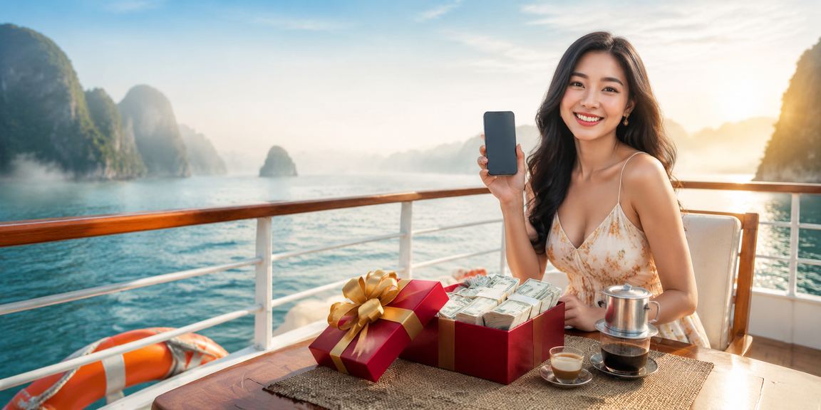 Trải nghiệm casino di động bên vịnh Hạ Long