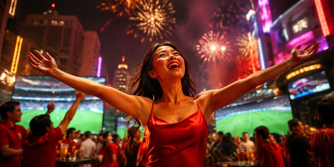 Không khí giải trí casino trực tuyến tại TP. Hồ Chí Minh với ánh đèn neon về đêm